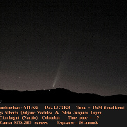 <font class="tempImageTitleThumbText">C/2023 A3 (Tsuchinshan-ATLAS)</font><br>ALBERTO QUIJANO VODNIZA<br>Oct 14 2:37am<br>PASTO,NARINO. COLOMBIA