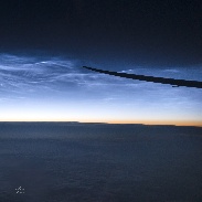 <font class="tempImageTitleThumbText">Noctilucent Clouds From A Commercial Plan</font><br>Adrien Mauduit<br>Jul 22 6:47am<br>Over Greenland