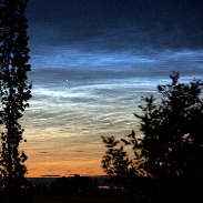 <font class="tempImageTitleThumbText">Noctilucent Clouds</font><br>Al McNeil<br>Jun 27 4:41pm<br>Claresholm, Alberta, Canada