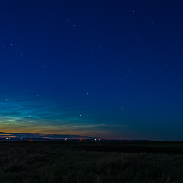 <font class="tempImageTitleThumbText">NLCs At Dusk & Dawn</font><br>Alan Dyer<br>Jun 17 7:53pm<br>near Gleichen, Alberta