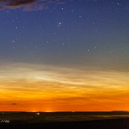 <font class="tempImageTitleThumbText">NLCs From Alberta</font><br>Alan Dyer<br>Jun 24 4:20pm<br>near Gleichen, Alberta