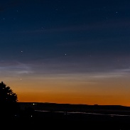 <font class="tempImageTitleThumbText">NLCs On Summer Solstice Night</font><br>Alan Dyer<br>Jun 22 8:59am<br>near Gleichen, Alberta, Canada