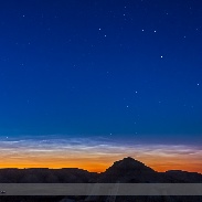 <font class="tempImageTitleThumbText">NLCs From Dino Park</font><br>Alan Dyer<br>Jun 16 4:04pm<br>Dinosaur Prov Park, AB