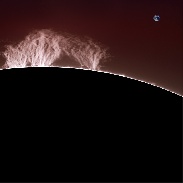 <font class="tempImageTitleThumbText">Lunchtime Prominence</font><br>Alan Friedman<br>Oct 19 8:07pm<br>my backyard in Buffalo, NY