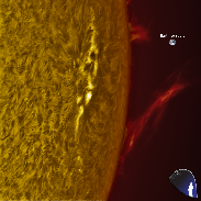 <font class="tempImageTitleThumbText">Sunspot, Prominence</font><br>Aldrin Gabuya<br>Sep 1 4:16pm<br>Abu Dhabi, UAE