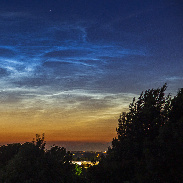 <font class="tempImageTitleThumbText">Noctilucent Clouds Over The Po Valley</font><br>Alessandro Carrozzi<br>Jun 26 12:25pm<br>Casalgrande, Emilia-Romagna, It
