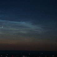 <font class="tempImageTitleThumbText">Noctilucent Clouds</font><br>Allan Morton<br>Jul 7 2:52am<br>Madison County, Idaho, USA