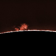 <font class="tempImageTitleThumbText">Evolution Of A Prominence</font><br>Bernard Durand<br>Oct 18 12:46pm<br>Col de Restefond, Hautes-Alpes,