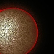 <font class="tempImageTitleThumbText">Large Solar Prominence On Sun</font><br>Bill Burnett<br>Oct 20 7:14pm<br>Hamilton, Montana USA