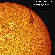 <font class="tempImageTitleThumbText">Prominence/Filament</font><br>Bill Hrudey<br>Apr 26 7:05pm<br>Cayman Islands