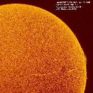 <font class="tempImageTitleThumbText">Filament/Prominences</font><br>Bill Hrudey<br>Apr 28 7:06pm<br>Cayman Islands