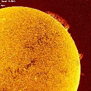 <font class="tempImageTitleThumbText">Solar Prominences</font><br>Bill Hrudey<br>Mar 26 7:20pm<br>Cayman Islands