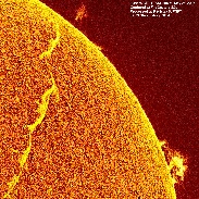<font class="tempImageTitleThumbText">Filament & Prominence</font><br>Bill Hrudey<br>May 23 5:32pm<br>Cayman Islands