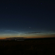 <font class="tempImageTitleThumbText">Noctilucent Clouds</font><br>Brian Martin<br>Jul 16 4:57pm<br>Sandy Lake, Alberta