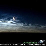 <font class="tempImageTitleThumbText">Bright Noctilucent Clouds Moon Rise</font><br>Brian Whittaker<br>Jul 24 1:39pm<br>Airborne at 37,000 feet over Hu
