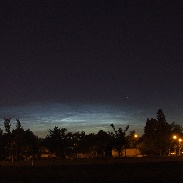 <font class="tempImageTitleThumbText">Noctilucent Cloud (NLC) Over Edmonton, AB</font><br>Bruce McCurdy<br>Jun 18 7:24am<br>Edmonton, AB, CA