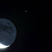 <font class="tempImageTitleThumbText">Moon-Mars Occultation.</font><br>Charles Chiofar<br>Feb 18 9:57pm<br>Buckley, Washington 