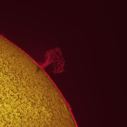 <font class="tempImageTitleThumbText">Two Large Solar Prominences</font><br>Chris Schur<br>Jun 27 11:52pm<br>Payson, Az
