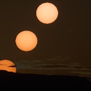 <font class="tempImageTitleThumbText">Sunrise - Transit Of Mercury From Payson </font><br>Chris Schur<br>May 9 8:04pm<br>Payson, Az