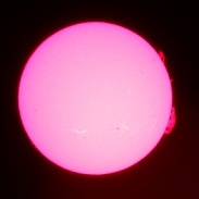 <font class="tempImageTitleThumbText">Prominences On Sun</font><br>Chuck Hunt<br>Sep 17 8:07pm<br>Brook Park, Ohio
