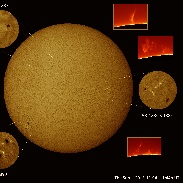 <font class="tempImageTitleThumbText">Sunspots And Solar Prominences</font><br>David Strange<br>Nov 4 9:39pm<br>Branscombe East Devon UK