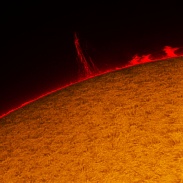 <font class="tempImageTitleThumbText">Solar Prominences</font><br>David Strange<br>Apr 22 12:38am<br>Branscombe, East Devon, UK