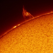 <font class="tempImageTitleThumbText">Solar Prominence</font><br>David Strange<br>Feb 27 5:20pm<br>Salcombe Regis, East Devon UK