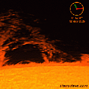 <font class="tempImageTitleThumbText">2 Prominences</font><br>David Wilson<br>May 12 6:35pm<br>Inverness, Scotland