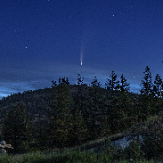 <font class="tempImageTitleThumbText">Comet NEOWISE And NLCs</font><br>Debra Ceravolo<br>Jul 13 3:42am<br>Osoyoos, BC, Canada