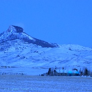 <font class="tempImageTitleThumbText">Total Lunar Eclipse  With Heart Mountain </font><br>Dewey Vanderhoff<br>Feb 2 11:05pm<br>NE of Cody Wyoming USA