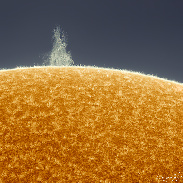 <font class="tempImageTitleThumbText">Solar Prominence And New Active Region</font><br>Eduardo Schaberger Poupeau<br>Feb 9 3:01pm<br>Rafaela, provincia de Santa Fe,