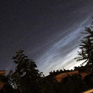 <font class="tempImageTitleThumbText">Noctilucent Cloud, NLC</font><br>Erik Ramstroem<br>Jul 5 9:16pm<br>Vienna, Austria, Europe