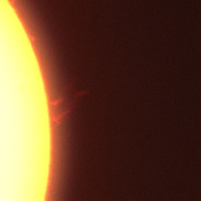<font class="tempImageTitleThumbText">Prominence</font><br>Freddy Moreno Cárdenas<br>Oct 25 1:34pm<br>Observatorio Julio Garavito. Gi