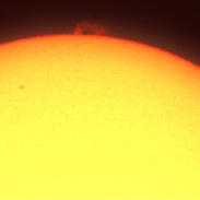 <font class="tempImageTitleThumbText">Prominences</font><br>Freddy Moreno, Tobías Mateus y  Sebasitán Grueso<br>Oct 17 3:53pm<br>Observatorio Julio Garavito. Gi