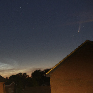 <font class="tempImageTitleThumbText">Noctilucent Cloud And Comet</font><br>George Anderson<br>Jul 11 6:21pm<br>Wokingham, Berkshire, England, 