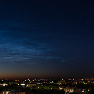 <font class="tempImageTitleThumbText">Noctilucent Clouds</font><br>Gerry Emas<br>Jun 28 6:44am<br>Edmonton, Alberta Canada