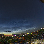 <font class="tempImageTitleThumbText">Great Display Of Noctilucent Clouds.</font><br>Gerry Emas<br>Jun 30 8:23am<br>Edmonton, Alberta, Canada