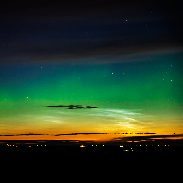 <font class="tempImageTitleThumbText">Aurora And NLCs</font><br>Harlan Thomas<br>Jul 3 6:32pm<br>Northwest of Calgary on Highway