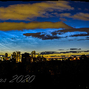 <font class="tempImageTitleThumbText">Noctilucent Clouds Over Calgary Alberta</font><br>Harlan Thomas<br>Jun 2 9:40pm<br>Calgary Alberta
