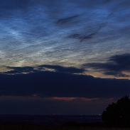 <font class="tempImageTitleThumbText">Outburst Of Noctilucent Clouds!</font><br>Heiko Ulbricht<br>Jun 16 10:50pm<br>Landberg hill, Saxony, Germany