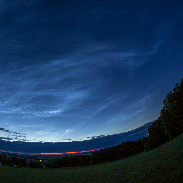 <font class="tempImageTitleThumbText">Double Mega Outbreak Of Noctilucent Cloud</font><br>Heiko Ulbricht<br>Jul 5 9:32pm<br>Landberg hill (426 m), near Her