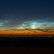 <font class="tempImageTitleThumbText">Midsummer Solar Maximum NLCs</font><br>Heiko Ulbricht<br>Jun 23 10:55pm<br>Landberg hill near Herzogswalde