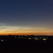 <font class="tempImageTitleThumbText"> Noctilucent Clouds</font><br>Herbert Raab<br>Jul 3 10:38pm<br>A nice display of noctilucent c