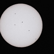 <font class="tempImageTitleThumbText"> Mercury An ISS Transit Sun.</font><br>ISS and Mercury transit Sun<br>May 9 8:59pm<br> Squamish, BC Canada 