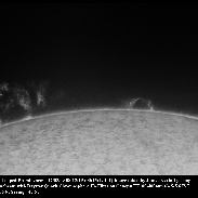 <font class="tempImageTitleThumbText">Huge Eruptive &  Loop Prominence</font><br>James Kevin Ty <br>May 9 2:03am<br>Manila , Philippines 