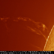 <font class="tempImageTitleThumbText">Huge Long Ejection Prominence</font><br>James Kevin Ty <br>May 1 11:17pm<br>Manila, Philippines 