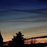 <font class="tempImageTitleThumbText">Church, Moon, Venus And Saturn</font><br>James Roger Samworth<br>Jan 23 5:59pm<br>Nailstone, Nuneaton, UK
