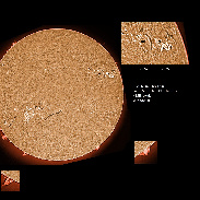 <font class="tempImageTitleThumbText">ARs 2975-2981 And Prominences</font><br>James Roger Samworth<br>Apr 1 2:06pm<br>Nailstone, Nuneaton, UK
