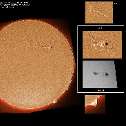 <font class="tempImageTitleThumbText">ARs 2936-2940 And Prominences</font><br>James Roger Samworth<br>Feb 1 5:40pm<br>Nailstone, Nuneaton, UK