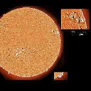 <font class="tempImageTitleThumbText">ARs 2975-2984 And Prominences</font><br>James Roger Samworth<br>Apr 2 2:10pm<br>Nailstone, Nuneaton, UK